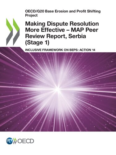 Making Dispute Resolution More Effective ; Mappeer Review Report, Serbia (Stage 1).