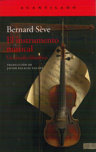 El instrumento musical : un estudio filosófico