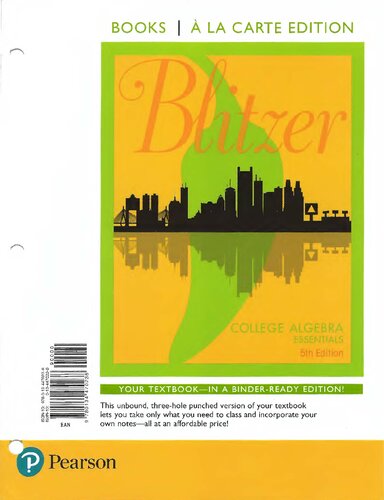 College Algebra Essentials (5th Edition)