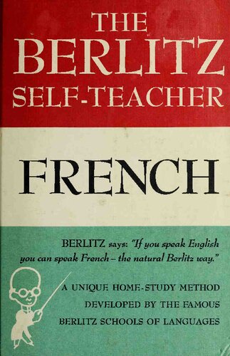 The Berlitz Self-Teacher: French