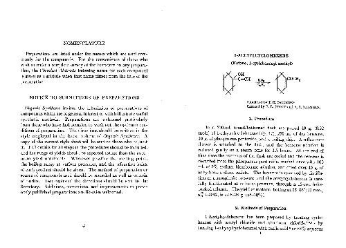 Organic Syntheses