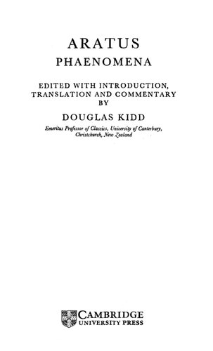 Aratus: Phaenomena
