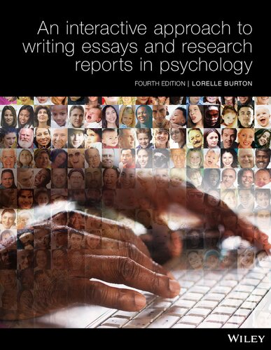 Interactive Approach to Writing Essays and Research Reports in Psychology