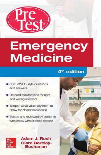 Emergency Medicine PreTest Self-Assessment and Review