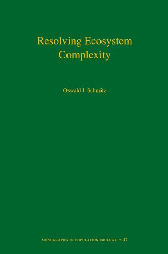 Resolving Ecosystem Complexity