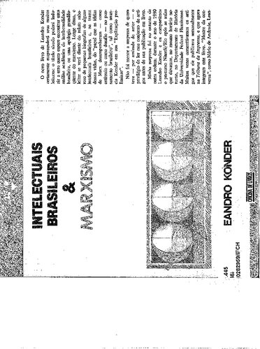 Intelectuais brasileiros & marxismo