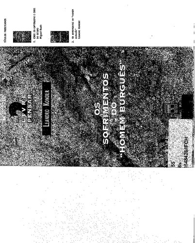 Os sofrimentos do homem burguês