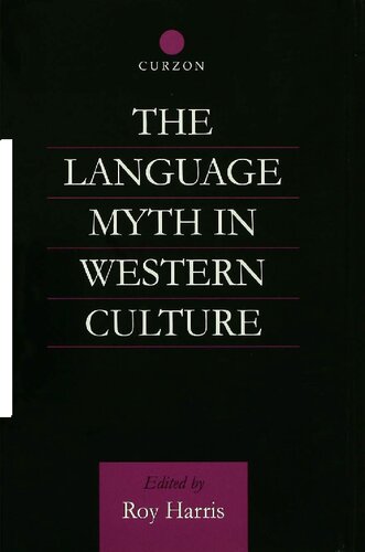 The Language Myth in Western Culture: 2