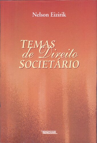 Temas de Direito Societário