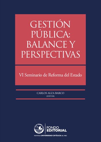 Gestión pública: balance y perspectivas