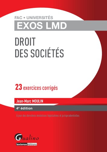 Droit des sociétés 23 exercices corrigés
