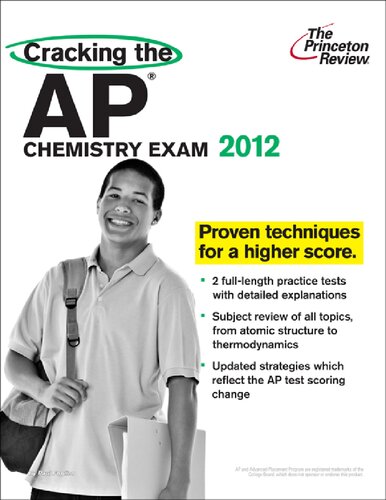 Princeton Review series Paul Foglino Princeton Review Firm Cracking the AP chemistry exam-Random House  2012