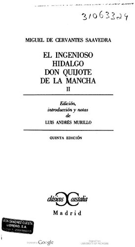 Don Quijote de la Mancha