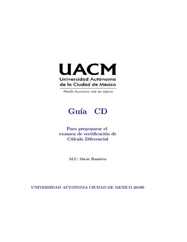 Guia de Calculo Diferencial UACM