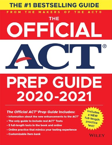 The Official ACT Prep Guide 2020-2021