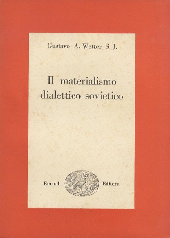 Il materialismo dialettico sovietico