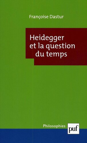 Heidegger et la question du temps