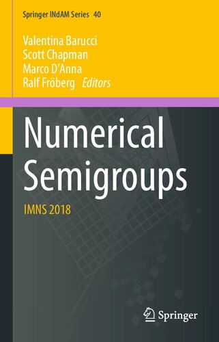 Numerical Semigroups: IMNS 2018