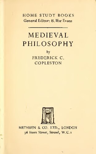 Medieval Philosophy