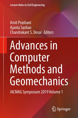 Advances in Computer Methods and Geomechanics: IACMAG Symposium 2019 Volume 1