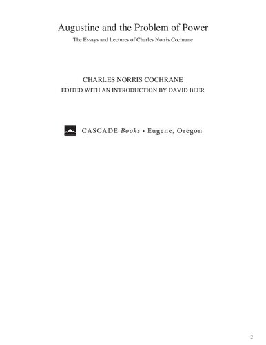 Augustine and Problem of Power