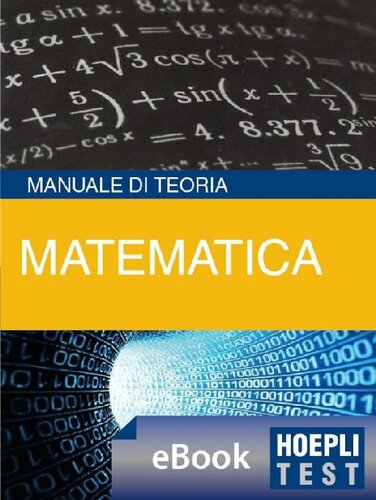 Matematica : manuale di teoria