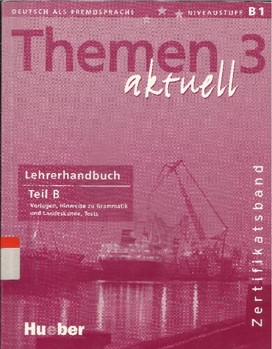 Themen aktuell 3 Lehrerhandbuch
