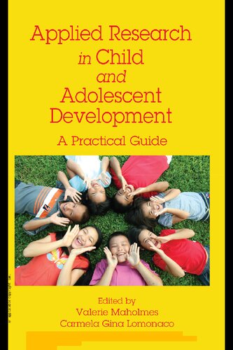 Applied Research in Child and Adolescent Development: A Practical Guide
