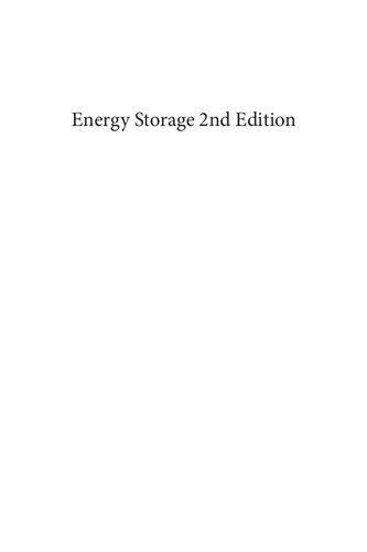 Energy storage : a new approach