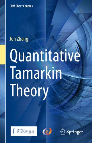 Quantitative Tamarkin Theory (CRM Short Courses)
