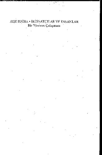 İktisatçılar ve İnsanlar: Bir Yöntem Çalışması