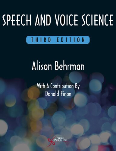 Speech and voice science