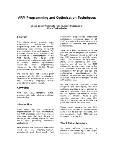 Arm System Architecture