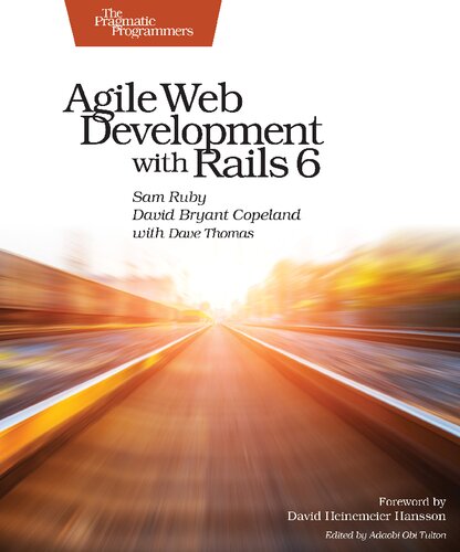 Agile web development with Rails 6