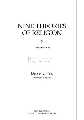 Nine Theories of Religion