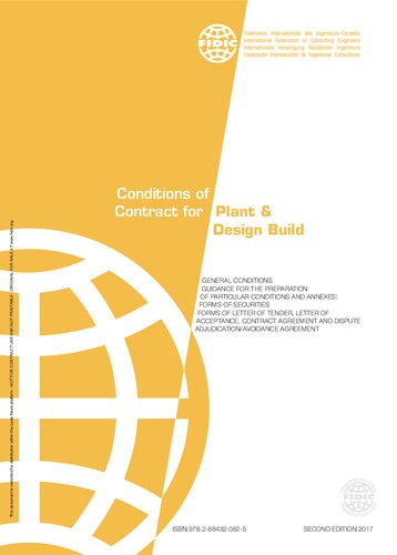 FIDIC Conditions of Contract for Plant and Design-Build