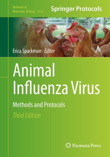 Animal Influenza Virus: Methods and Protocols (Methods in Molecular Biology (2123), Band 2123)