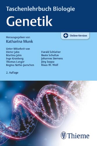 Taschenlehrbuch Biologie: Genetik