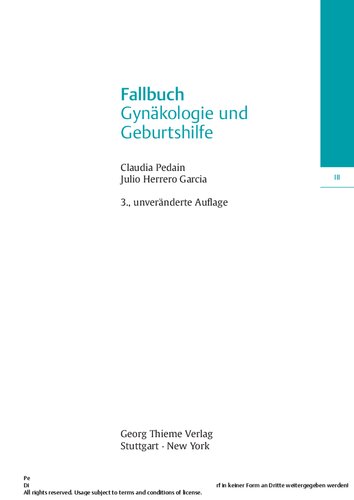 Fallbuch Gynäkologie und Geburtshilfe
