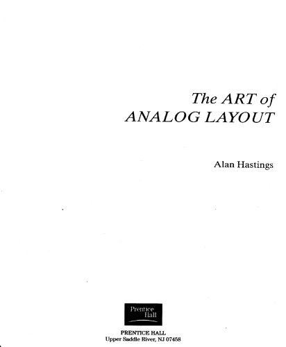 The Art of Analog Layout