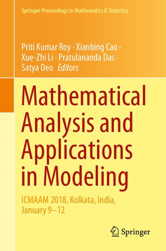Mathematical Analysis and Applications in Modeling: ICMAAM 2018, Kolkata, India, January 9-12
