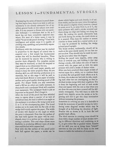 Pencil Broadsides: A Manual of Broad Stroke Technique