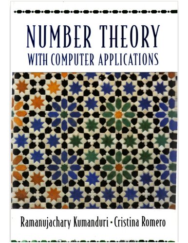 Number Theory with Computer Applications