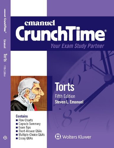 Emanuel CrunchTime Torts