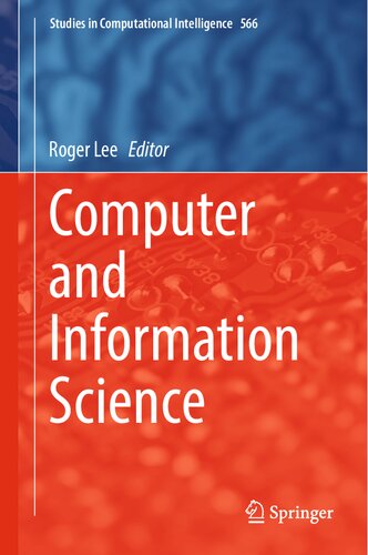 Computer and Information Science (Studies in Computational Intelligence)
