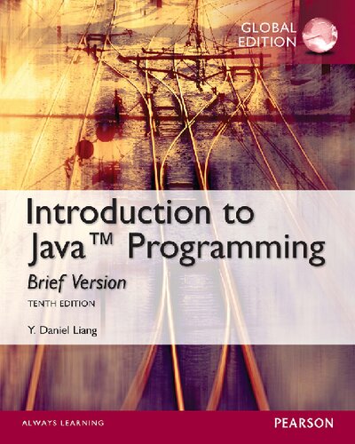 Intro to Java programming, brief version
