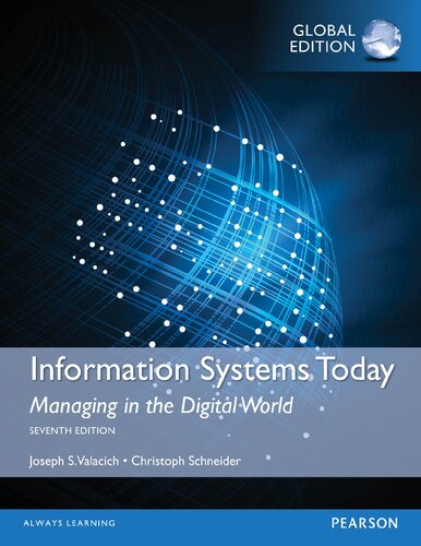Information systems today : managing in the digital world