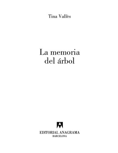 La memoria del árbol