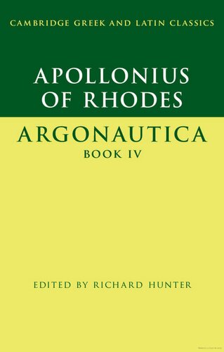Apollonios of Rhodes - Argonautica IV (Cambridge Greek and Latin Classics) (INCOMPLETE)