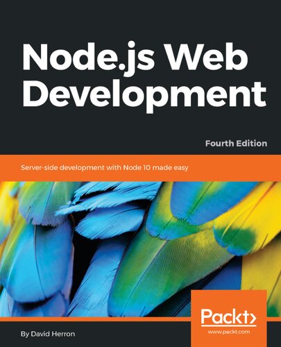 Node.js web development : server-side development with Node 10 made easy